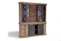 GINER Y COLOMER Alacena de style industriel en bois de manguier et métal
